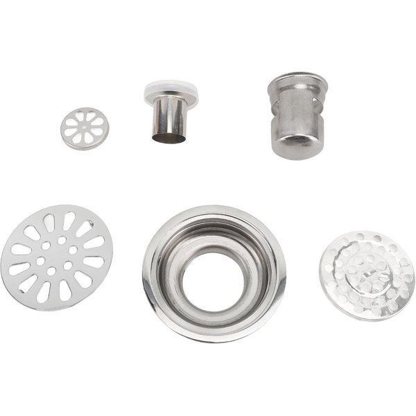 DesagüE De Piso De 3.5 Pulgadas Acero Inoxidable Resistente A Olores Sello De Agua Profundo Kit De DesagüE Redondo Para Ducha Para-image
