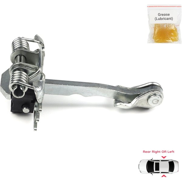 BDP728 Pestillo De Puerta Delantera Izquierda O Derecha Bisagra Tope De Puerta Limitador De Correa Para Renault Laguna MK2 2001-2007 Twingo MK2 2007-2014 Wind 8200000722-image
