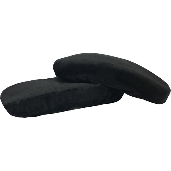 CojíN De Brazo De Silla De Oficina Con Reposabrazos De Espuma ViscoeláStica Con Funda ExtraíBle Para Codos Y Antebrazos Gris-image