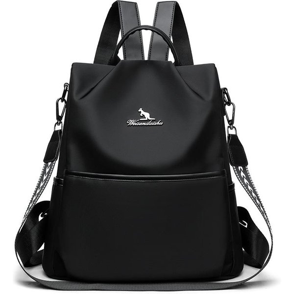 Mochila Ligera Antirrobo Para Mujer, Estilo Coreano, De Gran Capacidad, De Tela Oxford, Informal, Para Estudiantes, De Viaje-image