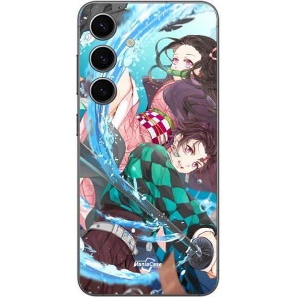 Coque Samsung Galaxy S24 Demon Slayer Tanjiro Kamado 8 Maniacase-image