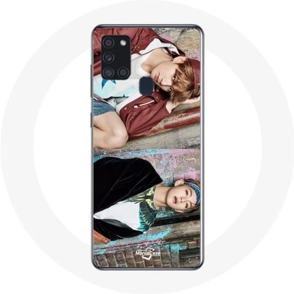 Funda Para Samsung Galaxy A21S BTS Kim Taehyung Y Jungkook Taekook Teaser Not Today You Never Walk-image