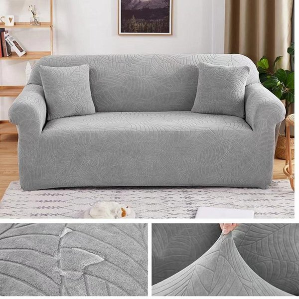 Wodoodporna Elastyczna Narzuta Na Sofę Do Salonu 1/2/3/4 Osobowa Gruby Polar W KształCie Litery L NarożNa Narzuta Na Sofę Ochraniacz Na Fotel 1 Seater 90-140Cm-image