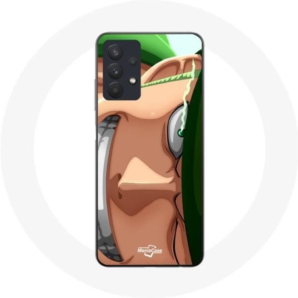 Funda - Maniacase - Samsung Galaxy A32 5G - One Piece Manga Zoro - Flexible - Verde Verde-image