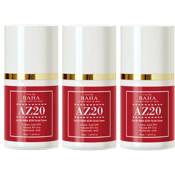 Cos De Baha Serum De ÁCido Azelaico AZ 10%, Serum AZ 15% 30Ml, Crema AZ 20% 50Ml (11 Opciones) #Az 20 Cream 50Ml X 3Pcs-image