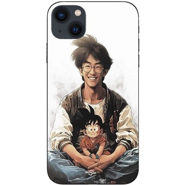 Funda De TeléFono - Maniacase - Iphone 13 Mini - Akira Toriyama Goku - Silicona - Flexible Negro-image