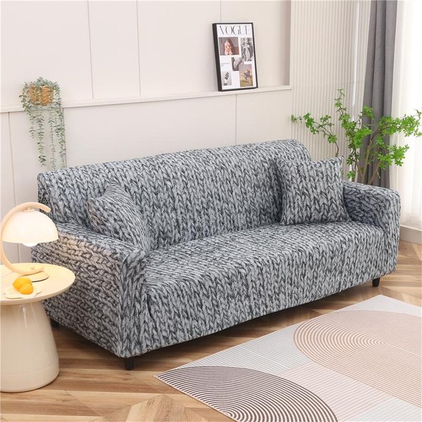 Funda EláStica Para Sofá Fundas EláSticas Antideslizantes Para Sofá Para Sala De Estar Cubre SillóN Cubre Sofá En Forma De L Protector De Muebles 1/2/3/4 Plazas 1Pc2-Seater145-185Cm-image