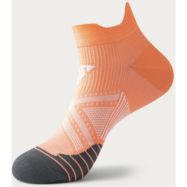 MężCzyźNi Kobiety Skarpety Do Biegania Letnie SzybkoschnąCe OddychająCe Skarpety Sportowe Na śWieżYm Powietrzu Profesjonalne Fitness Gym Marathon Riding Skarpety Rowerowe Men EUR 39-44 PomarańCzowy-image