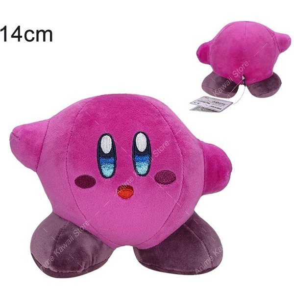 Gra Star Kirby Pluszowa Lalka Peluche 5“ Kawaii RóżOwy Kirby Szary Kirby Duch Kirby Anime Pluszowe Zabawki Prezenty ŚWiąTeczne Dla Dzieci-image