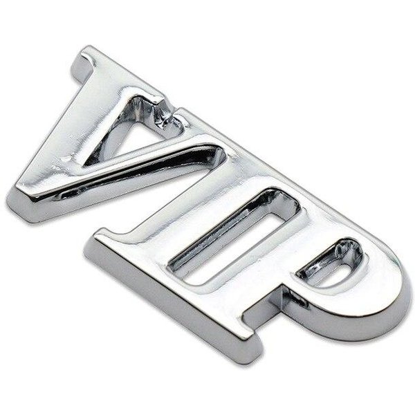 SamochóD 3D Metalowa Naklejka Logo VIP Car Styling Auto Karoseria Znak Na BagażNiku Naklejka Dekoracyjna Motocykl Naklejka Na SamochóD Akcesoria Samochodowe-image
