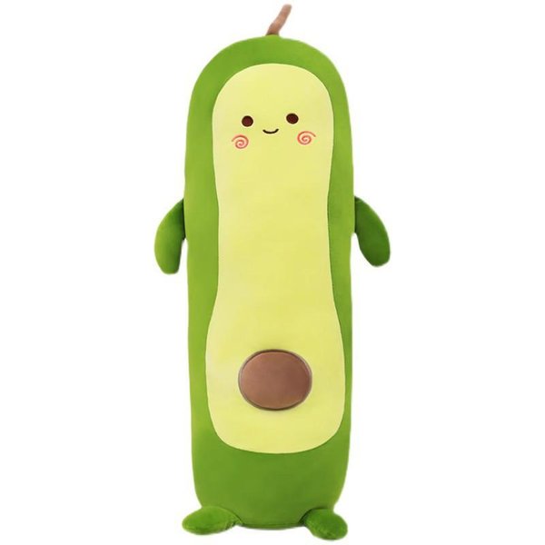 45-55 Cm Gran Bonito Fruta Aguacate Peluche Almohada Infantil Para Dormir MuñEco Grande Relleno Sofá Regalo De Vacaciones Kawaii Creativo-image