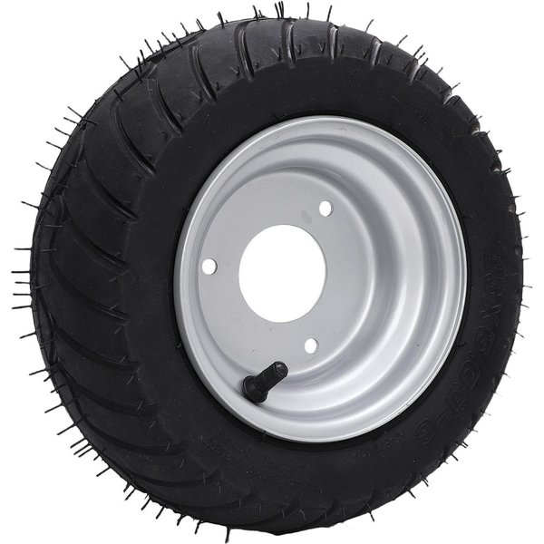 13X5.00 6 13 5.00 6 NeumáTico 6 Pulgadas Antideslizante Y Montaje De Rueda Con Llanta Para ATV Quad Off Road Go Kart Carrito De Golf Mini-image
