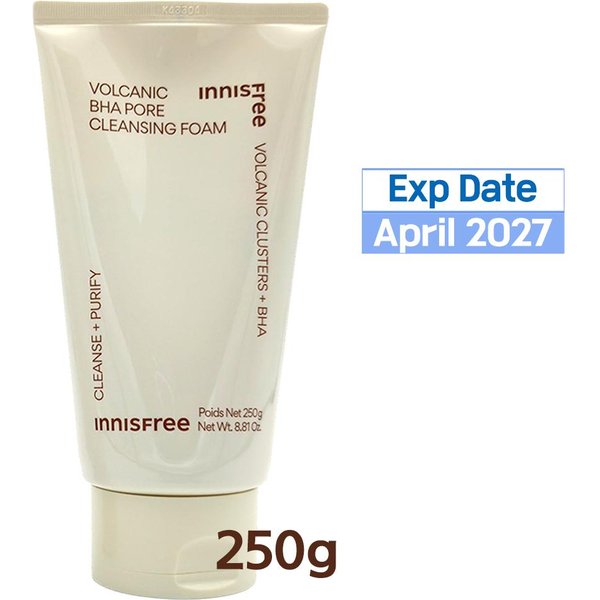 Innisfree Espuma Limpiadora De Poros Volcanic BHA 150G / 250G 250G (Big Size) 1Pc-image