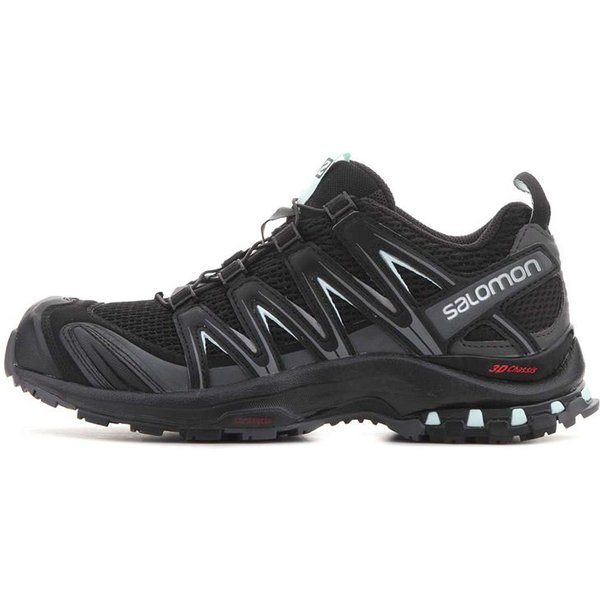 Salomon Xa Pro 3D Wygodne Niskie Buty Turystyczne Damskie Buty Turystyczne Czarne L39326900 38⅔-image