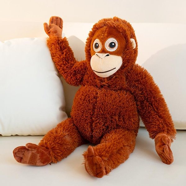 Mono Punzador De Peluche Lindo MuñEco Lindo Juguete De PeriféRicos De Anime Regalo De CumpleañOs Navidad-image