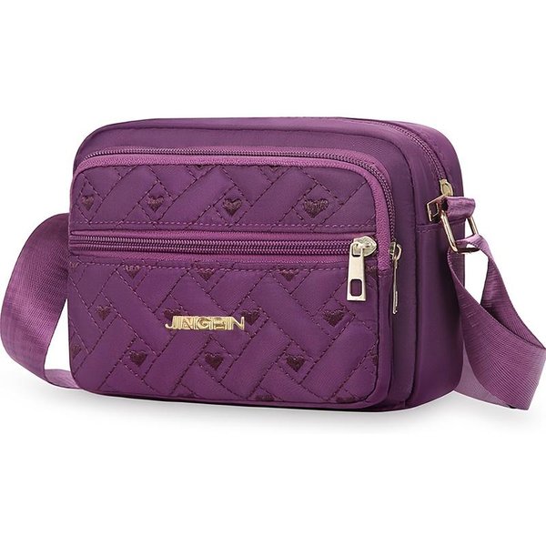 Bolso Cruzado Unisex - Bolso Cruzado Ligero Con Cierre De Cremallera, Bolso Minimalista Para El DíA A DíA Para Hombres Y Mujeres-image
