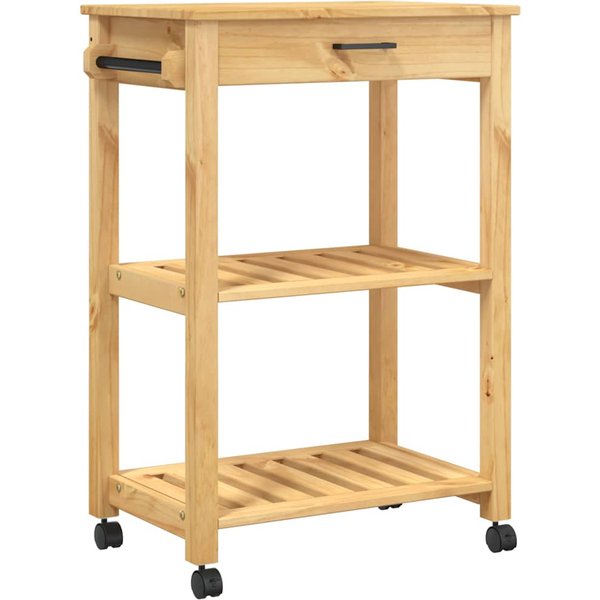 Carro De Cocina Monza 60 X 40 X 88.5 Cm Madera De Pino Macizo-image