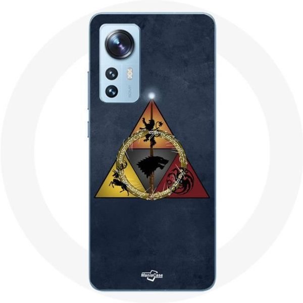 Funda Para Xiaomi Mi 12 / 12X Juego De Tronos Temporada 8 El Trono De Hierro Logo TriáNgulo Baratheon Lannister Stark Y Targaryen-image