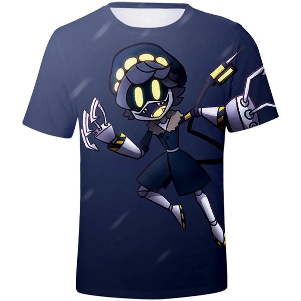 Letnie Koszulki Anime Murder Drones Z Nadrukiem 3D Streetwear Moda Oversize Z KróTkim RęKawem Koszulki Dla Dzieci Topy Ubrania 150-image