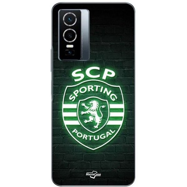 Funda Para Vivo Y76 5G SCP Sporting Portugal Luminoso Fondo Negro Maniacase Negro-image