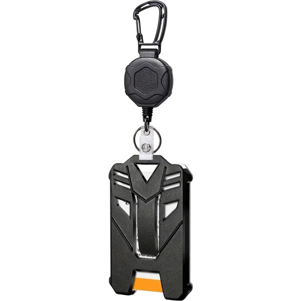 Nuevo Portacarné Llavero MosquetóN Portadocumentos TáCtico Carrete RetráCtil Hebilla De MontañIsmo MúLtiples Herramientas Accesorios-image
