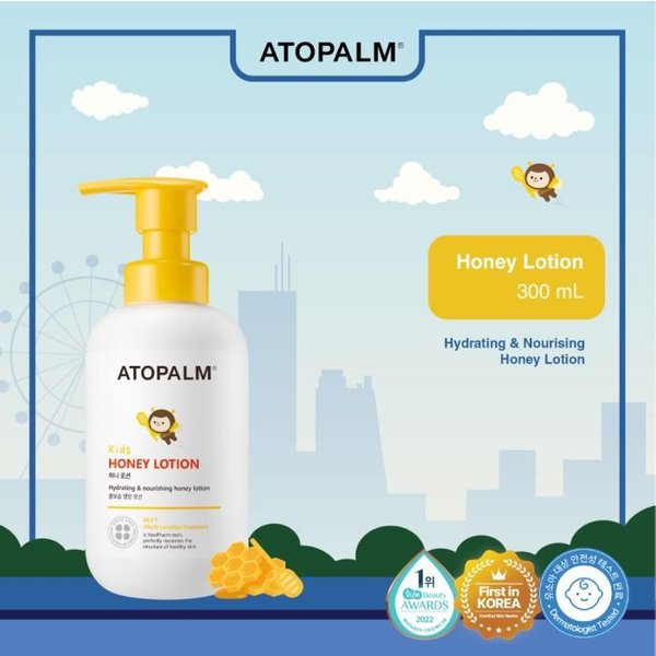 Atopalm DziecięCy Balsam Do Twarzy Z Miodem 300Ml Oryginalny Sklep White-image