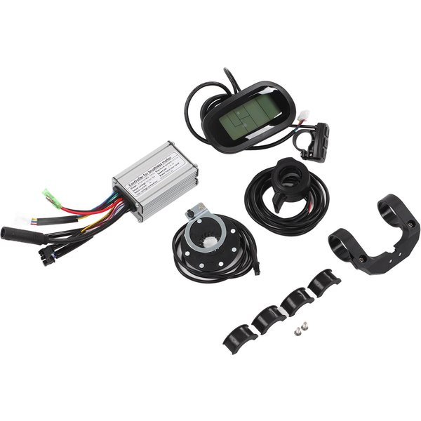 15A 36V 48V 250W Bezszczotkowy Kontroler Silnika Zestaw Z Panelem WyśWietlacza LCD6 Kontroler Modyfikacji Baterii Litowej Do Elektrycznego-image