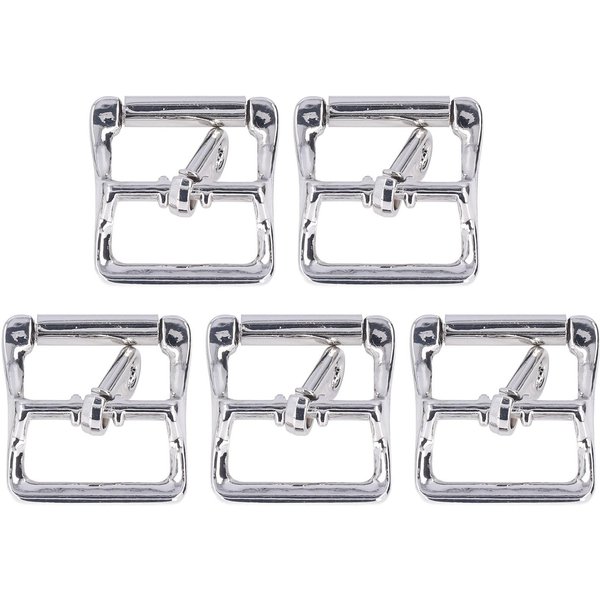 Hebilla De CinturóN De 5 Piezas, Sencilla, Elegante, De FáCil InstalacióN, De Metal, De Repuesto Para Bolsos, Carteras. 25Mm For 200Pcs A4 Paper-image