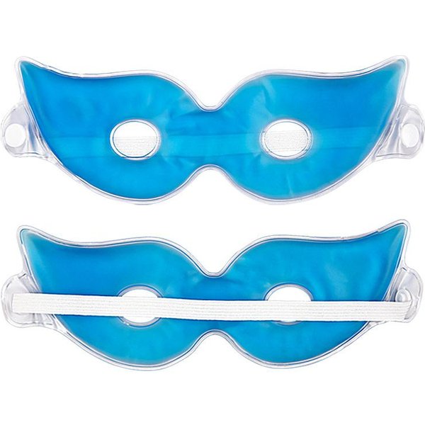 Mascarilla De Gel Para Ojos Reutilizable, Refrescante, Para El Cuidado De Los Ojos, RelajacióN, Alivio De La Fatiga, Belleza Facial, Cuidado De La Piel. Azul-image