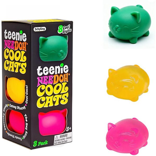 Nowe Needoh Cool Cat Maltose Squishy Zabawki Powoli RosnąCa PiłEczka Do Redukcji Stresu Sensoryczne Zabawki Fidget Dla DorosłYch Anty-LęKowe Zabawki Sensoryczne-image