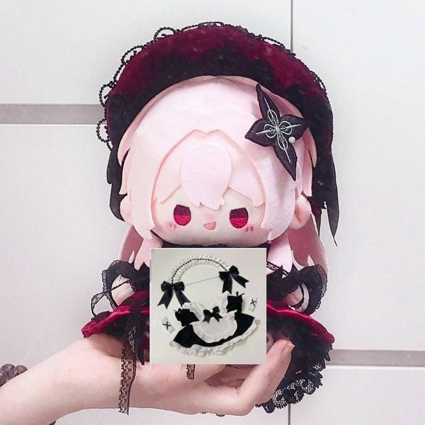 20 Cm Nowa Anime Honkai: Star Rail Evernight Pluszowa Lalka CiałO Urocza Cosplay Przebranie BawełNiana Lalka Maskotka Pluszowa Poduszka Fani Prezenty No Skeleton-image