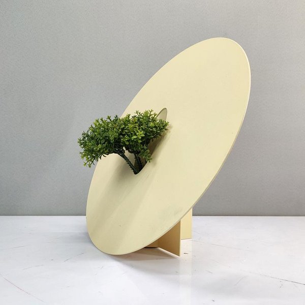 Estilo Europeo Simple Lujo Ligero Dorado Empalme GeoméTrico Arreglo Floral Adornos Arreglo Floral Casa Modelo Oficina De Ventas Decoraciones Suaves-image