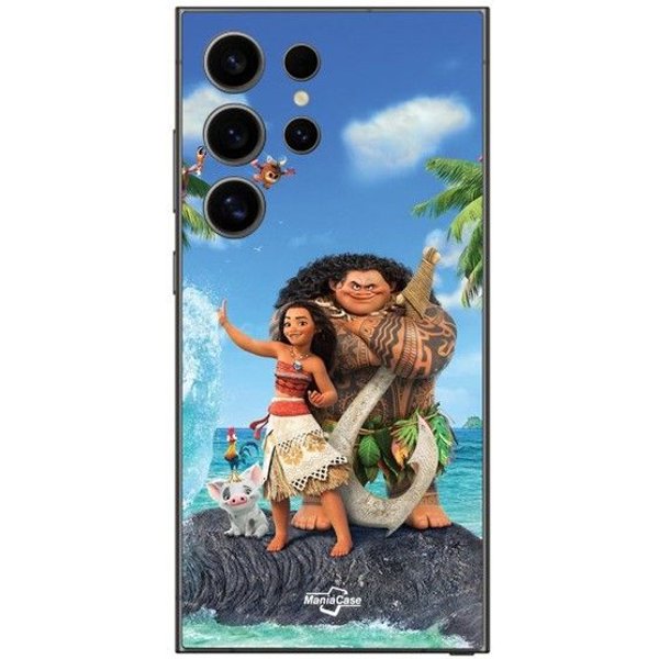 Coque - Maniacase - Samsung Galaxy S25 Ultra - Silicone - Souple - Anime Negro-image