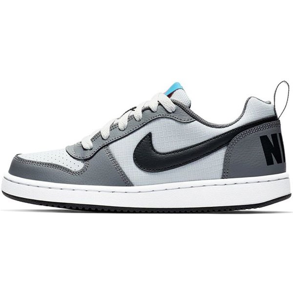 Nike Court Borough Low GS Cool Grey DziecięCe Sneakersy Antracytowy Pure-Platinum 839985-006 35.5 Gray-image