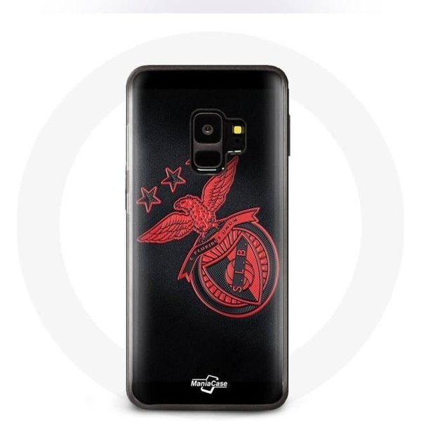 Funda - Maniacase - Samsung Galaxy S9 - Flexible - SLB Benfica - Negra Negro-image