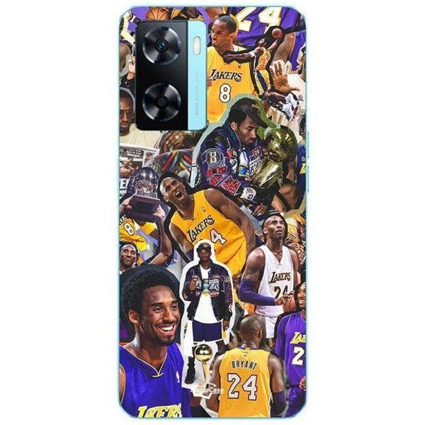 Coque Pour Oppo A57S 4G Kobe Bryant All Generations Champion NBA Maniacase Negro-image