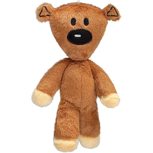 Juguete De Peluche Oso Pardo Cara Triangular De 40 Cm Relleno MarróN Claro Oscuro Animal De Dibujos Animados Peluche Adorable CompañEro Para Dormir Regalo 40Cm Brown-image