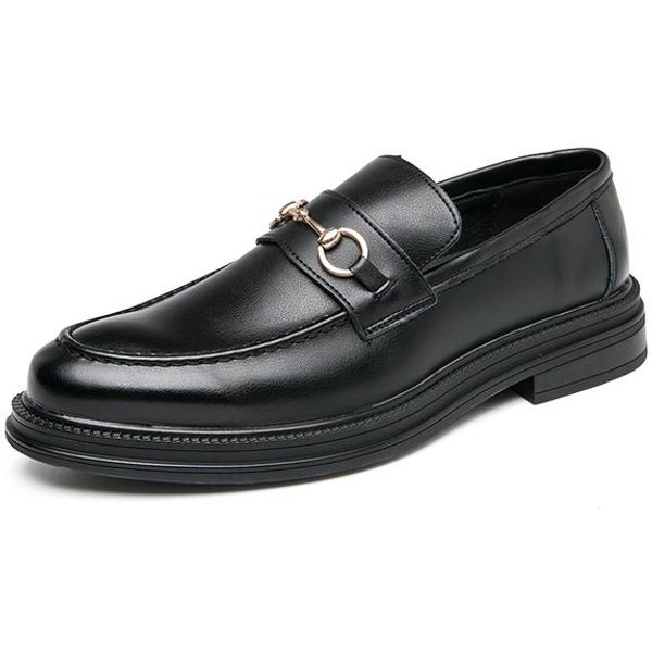 Nuevos Mocasines Vintage De Cuero Genuino Para Hombre De Alta Calidad Zapatos Slip On Para Hombre Zapatos De Vestir Para Hombre Hechos A Mano Formal De Negocios Zapatos Italianos 44-image