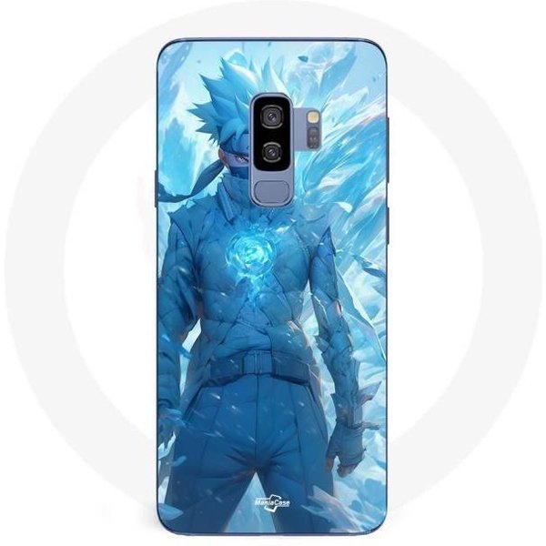 Coque Maniacase Pour Samsung Galaxy S9 Plus Kakashi Hatake Naruto Anime Negro-image