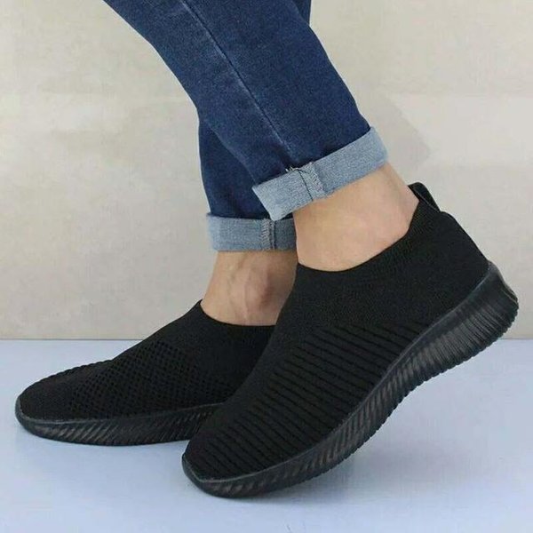 Zapatillas Mujer Zapatos Transpirables Zapatillas Chunky Vulcanizadas Zapatos De SeñOra CalcetíN Zapatillas De Mujer Slip On Zapatos Mujer Mujer 41-image