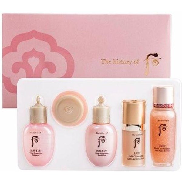 The history of whoo Gongjinhyang Soo Hidratante Vital Set De Regalo De 5 Piezas-image