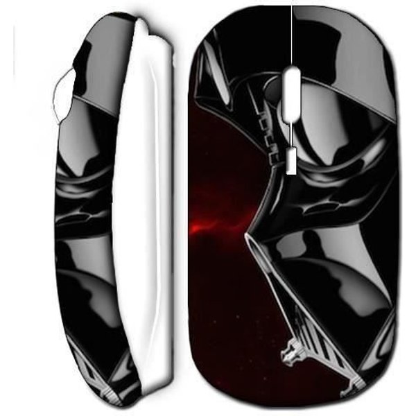 Mysz Bezprzewodowa - Star Wars - Darth Vader - BiałA - USB Wifi - Kompatybilna Z Mac I PC-image
