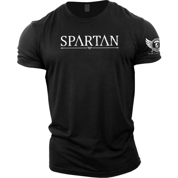 Retro Spartan T-Shirty MęSkie Ubrania Y2K Lato KróTki RęKaw Koszulki MęSkie Casual Topy O-Neck Oversized T Shirt SiŁOwnia MęSka Odzież M-image