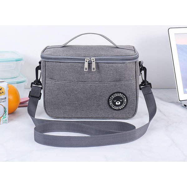 (Sophieles)Fiambrera Aislada Para Picnic, Bolsa Refrigerada PortáTil, Bolsa De Almuerzo Impermeable De Gran Capacidad, Bolsa De Picnic S Vino-image
