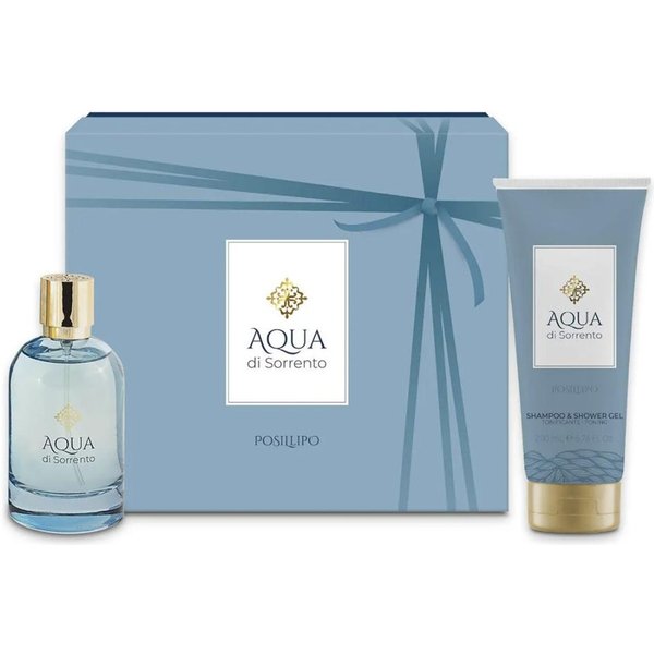 Zestaw Aqua Di Sorrento: Posillipo, Woda Perfumowana, Dla Kobiet, 100 Ml + Posillipo, NawilżAjąCy, Balsam Do CiałA, 200 Ml-image