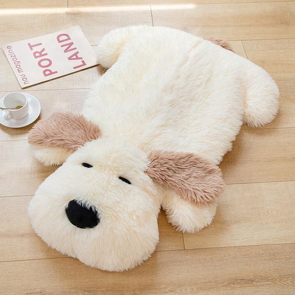 60/100 Cm Perro De Peluche Gigante Acostado Juguetes Rellenos Perro Suave Almohada De Peluche Animal De Dibujos Animados Asiento De Piso Almohadas Cojines Regalos DecoracióN Del Hogar About 100Cm-image