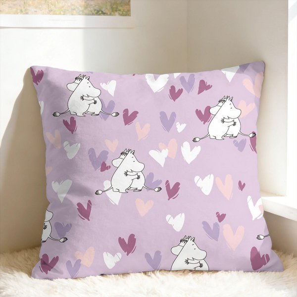 Urocza Poszewka Na Poduszkę M-Moomins Wygodna Poszewka Na Poduszkę Zabawna Poszewka Na Poduszkę Na Sofę WystróJ Domu 30X50Cm-image