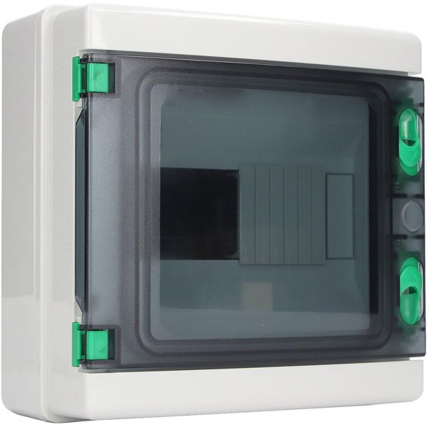 Caja De DistribucióN De ProteccióN 8 VíAs IP65 Impermeable Montaje En Carril DIN Caja De Disyuntores Para Exterior Interior-image