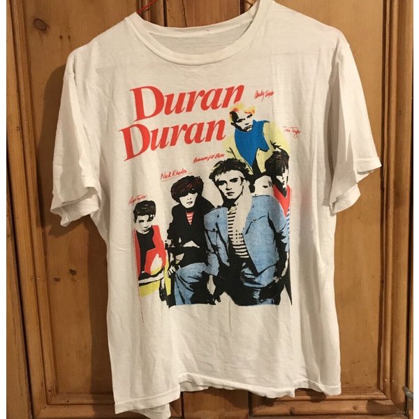 Camiseta GráFica Vintage De Hombres Duran Duran Estilo Genial Para Fan S-5XL Camiseta L Gray-image