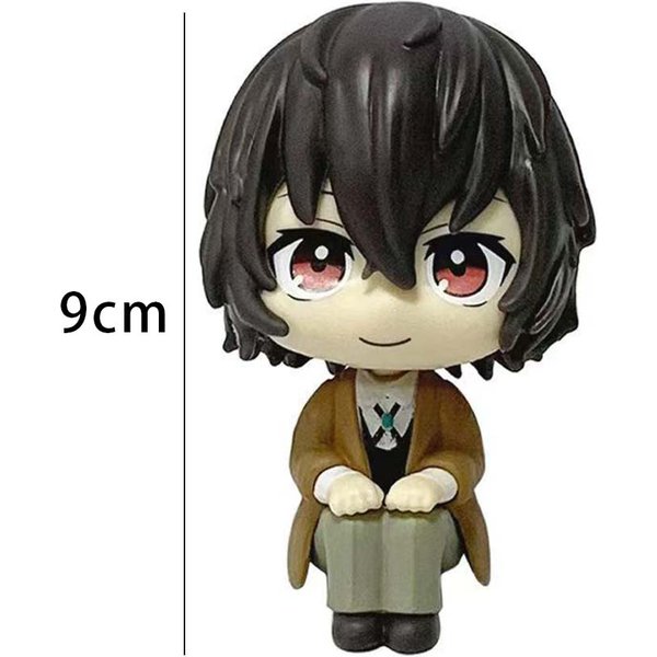 Megahouse Look Up Bungou Stray Dogs Dazai Osamu Nakajima Atsushi Figurka Akcji Zabawki Model PVC Kolekcja Kwaii Lalka Q-image